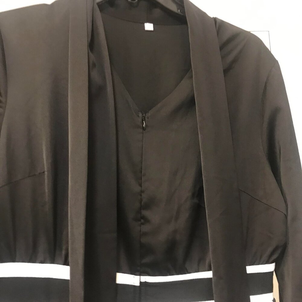 Black and White Jumpsuit